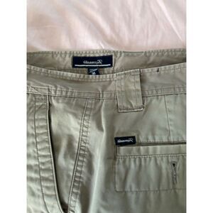 Faconnable Shorts Men's Waist Size 36‎ Light Khaki Beige 10 Inseam utility cargo